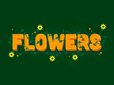 Flower brush | Day 4 custom brush flowers illustration illustrator intertwine the creative pain type vector vines