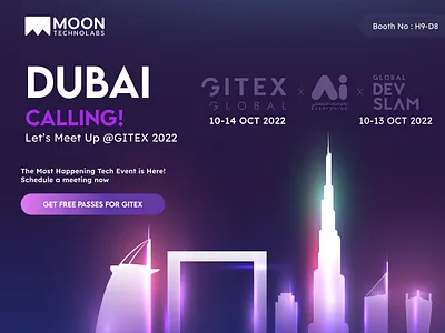 GITEX Global 2022 branding corporate gitex global tech tech exhibition ui