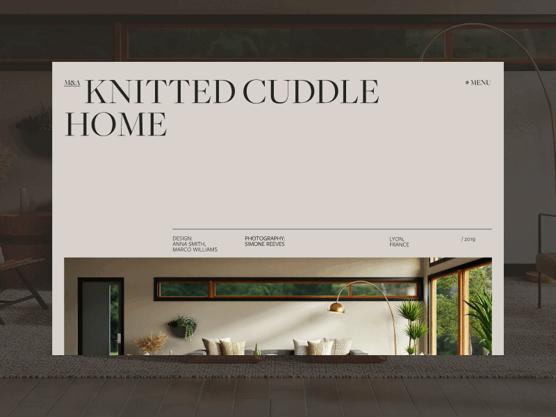 M&A / Concept No. 2 architecture branding editorial graphic design grid inspiration photography sophisticated swiss typography ui