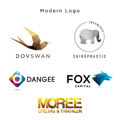 Modern Logo branding design graphic design logo vector