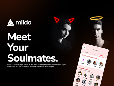 Milda App Design app app design branding design figma graphic graphic design illustration logo ui ux