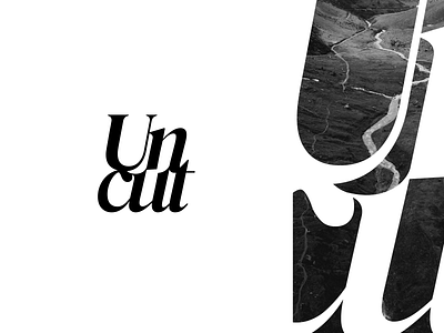 Uncut | travel & hospitality | wordmark adventure branding clever logo compass hiking hospitality identity lettering logo logo design logo designer modern modern logo tourism tourist travel type design typography visual identity wordmark