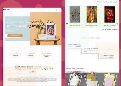 Kelebrare - Create Wedding invites app branding design graphic design illustration logo typography ui ux vector