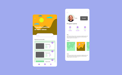 UI idea app Design Exploration!! branding graphic design illustration typography ui ux vector
