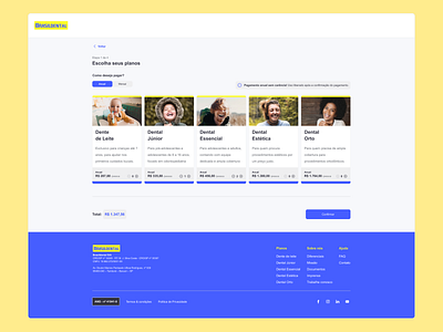 Banco do Brasil - BB Dental design product design ui ux