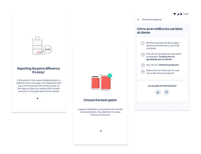 FAQ - Onboarding app design faq illustration mobile ui