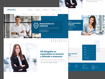 DG Abogados design graphic design logo ui ui design webdesign website