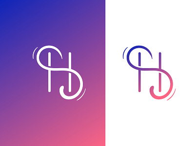 SH/HS LOGO brand identity branding creative hs logo creative sh logo gradient sh logo hs hs branding hs logo letter logo logo logo design logo identity logo monogram modern sh logo monogram logo professional logo sh sh branding sh logo sh logo design