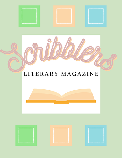 Scribblers Literary Magazine design graphic design illustration typography