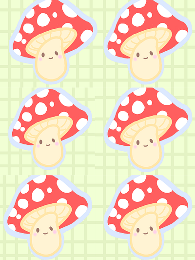 Mooshroom design graphic design illustration