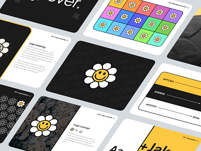 Ever. Brand Guidelines 🌼 brand branding guide identity logo logos style symbol typography visual