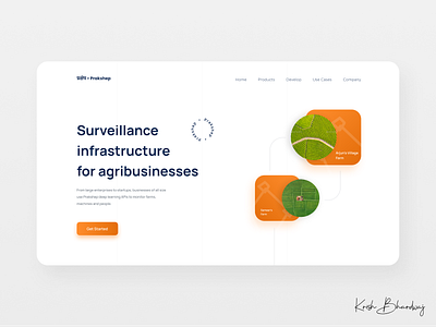 Satellite Monitoring Platform agri website agriculture app design design graphic design home page hotel website illustration images interface design landing page design logo modern app montoring satellite ui