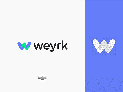 Weyrk - Visual Identity app icons brand identity branding brandmark debut design designagency graphic design handshake icon illustration logo logo design mulab people ui w website work