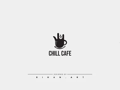 Chill Café | Coffee Shop Logo 99 designs bean beverage brand identity branding cafe chill coffee coffee shop creative cup drink food identity illustration logo logo design minimalist modern restaurant