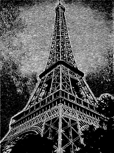 Eiffel Tower 1.1 eiffel tower france illustration paris pop art