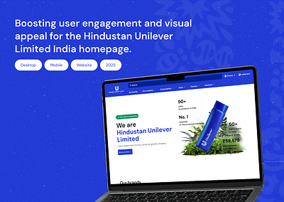 Boosting user engagement and visual appeal of HUL analyticsthinking casestudy design figma problemsolving spline3d ui ux