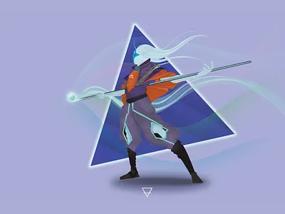 Wind 🍃 2dart art artwork blue cold design graphic design illustration landing vector wind