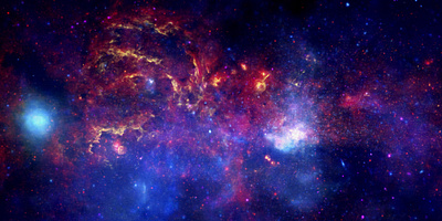 Unique Views of the Milky Way milky way oil painting space