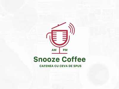 Snooze Coffee branding coffee graphic design logo party social media visual design