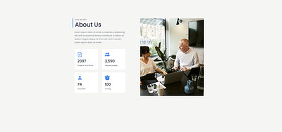 Tailwind CSS About us about us css html tailwind css uiux web design