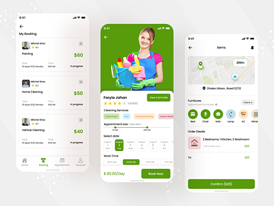 Home clean service mobile ui app design agencey app app ui design bokking clean mobile ui clean ui cleaning apps home clean home clean services logo mobile mobile app ui design mobile clean mobile cleaning app mobile ui design repairaing services ui ui design uiuix