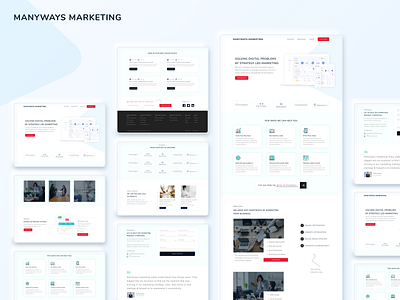 Manyways Marketing | Wilson Wings design ui ux website