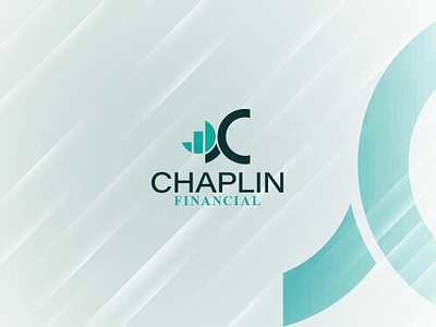 Chaplin Financial - Logo Design brand identity brand logo branding c logo chaplin financial logo clean logo company logo f logo finance financial company logo financial logo graphic design green logo illustrator letter logo logo design luxury logo modern logo