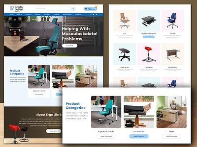 Office Furniture & Chairs Ecommerce Website Design By Nexstair chairs ecommerce website chairs website design design ecommerce website fixwordpress ui ux web developer website design woocommercewebsite wordpress