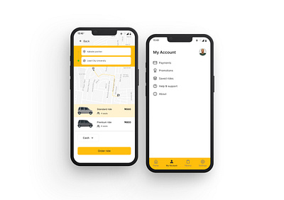 Hailing UI design ui ux
