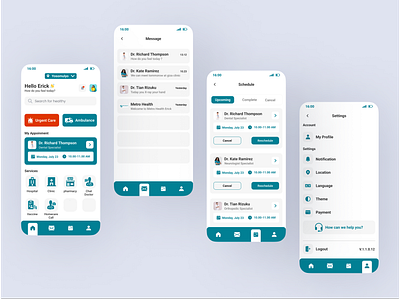 Menu " Metro Health APP" health health app health mobile healthy hospital hospital app indonesia medical medical app medical mobile medicine medicine app medicine mobile mobile mobile app sick ui ui design