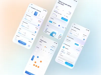 Train Ticket Booking App application design booking app branding design figam illustration mobileappdesign ticket booking train train ticket booking app ui ui design uiux design ux ux design