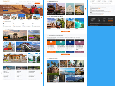 Tour design graphic design ui ux web website