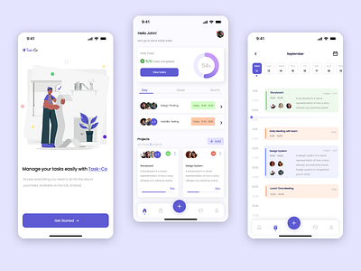 To do list app app design graphic design ui ux