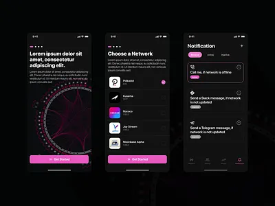 Mining Pool App Design app bitcoin branding crypto design ethereum figma ico litecoin miner mining mining pool mobile app ui ux