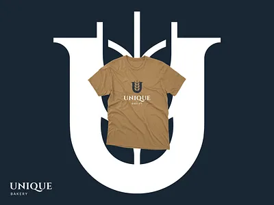 Branding design for Unique Bakery bake bakery bakery brand bakery branding bakery logo baking brand brand identity branding design food food love identity identity design illustration letter u bakery logo logo logodesign t shirt wheat logo