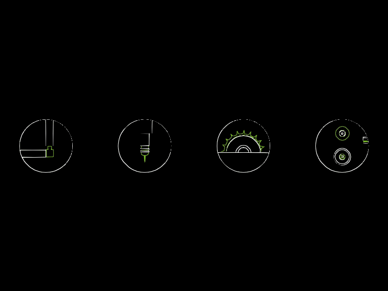 Icons Side View animation branding icons illustration orthographic perspective spline toon