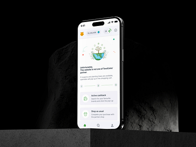 TeroCoins – Eco-Friendly Cashback & Rewards App UI cash earn clean ui component design system earn money mobile app earning mobile app gamification gamification mobile app gamified design system gamified learning mobile app modern ui neumorphic shahriarsultan