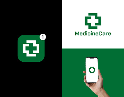 logo design care doctor health identity design lab logo logotype medicine minimalist modern visual identity