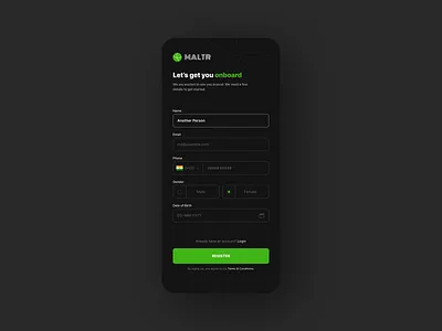 #DailyUI #001 - Login UI app concept dailui design graphic design minimal sans ui ux