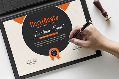 Modern Certificate corporate certificates