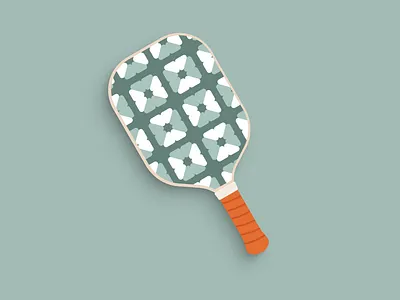 Let's play some pickleball design illustration pickleball