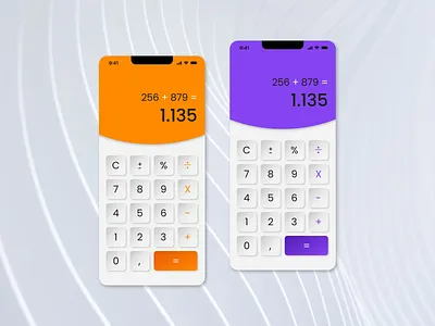 Calculator - Daily UI #004 challenge dailyui design ui ux