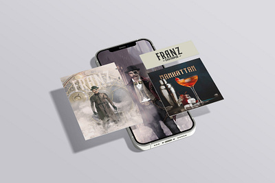 Franz Gastropub branding design graphic design logo