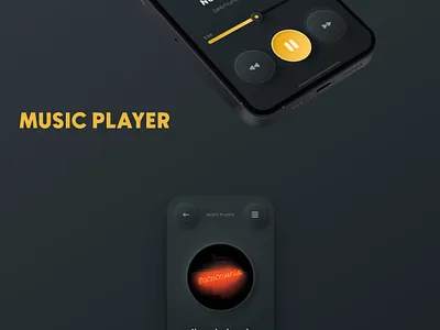 Music Player UI Study app branding dailyui design figma graphic design illustration logo music musicplayer player sketch ui uidesign uistudy uiux ux uxdesign
