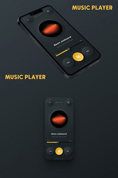 Music Player UI Study app branding dailyui design figma graphic design illustration logo music musicplayer player sketch ui uidesign uistudy uiux ux uxdesign