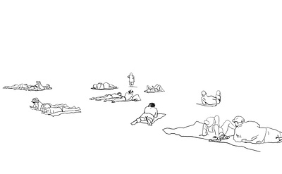 St Kilda illustration procreate