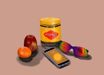 Still Life 2019 illustration procreate