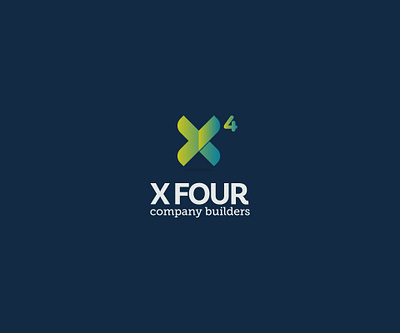 X Four branding design graphic design logo
