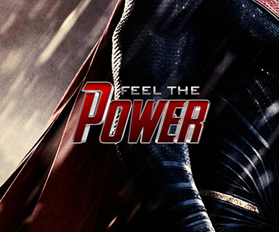 Feel the Power design graphic design retouch