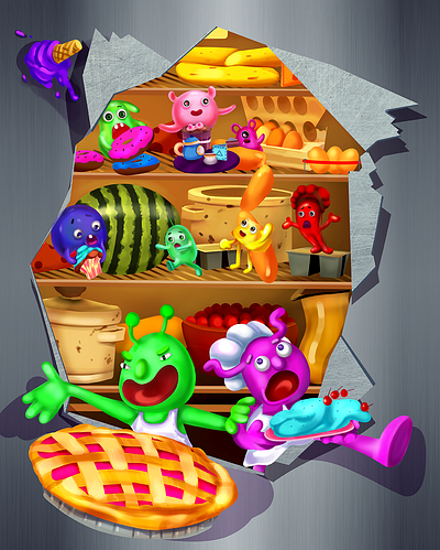 Illustration for Incrediland design graphic design illustration print tshirt website